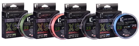 X9 Braided Line Chief Angler