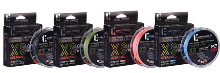 X8 Braided Line Chief Angler