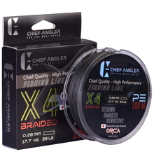 Chief Angler x4 Fishing Line Braided Lines Chief Angler