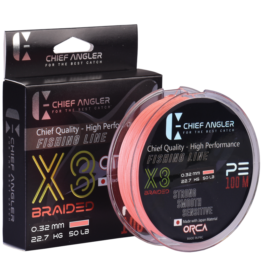Chief Angler x8 Fishing Line Braided Lines Chief Angler