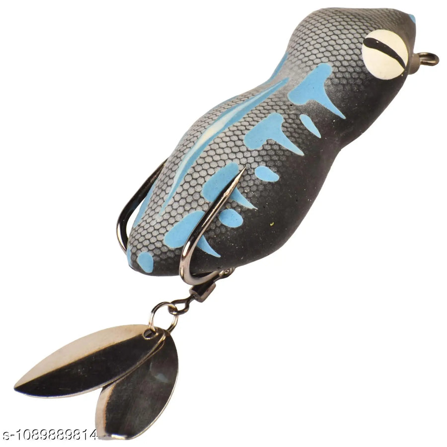 Chief Angler Regent Bleed Hand-Made Red Frog L ure 6.5CM 11G–13G Weedless Topwater Bait for Snakehead & Murrel - Realistic Soft-Body Floating Natural Rubber Fishing L ure