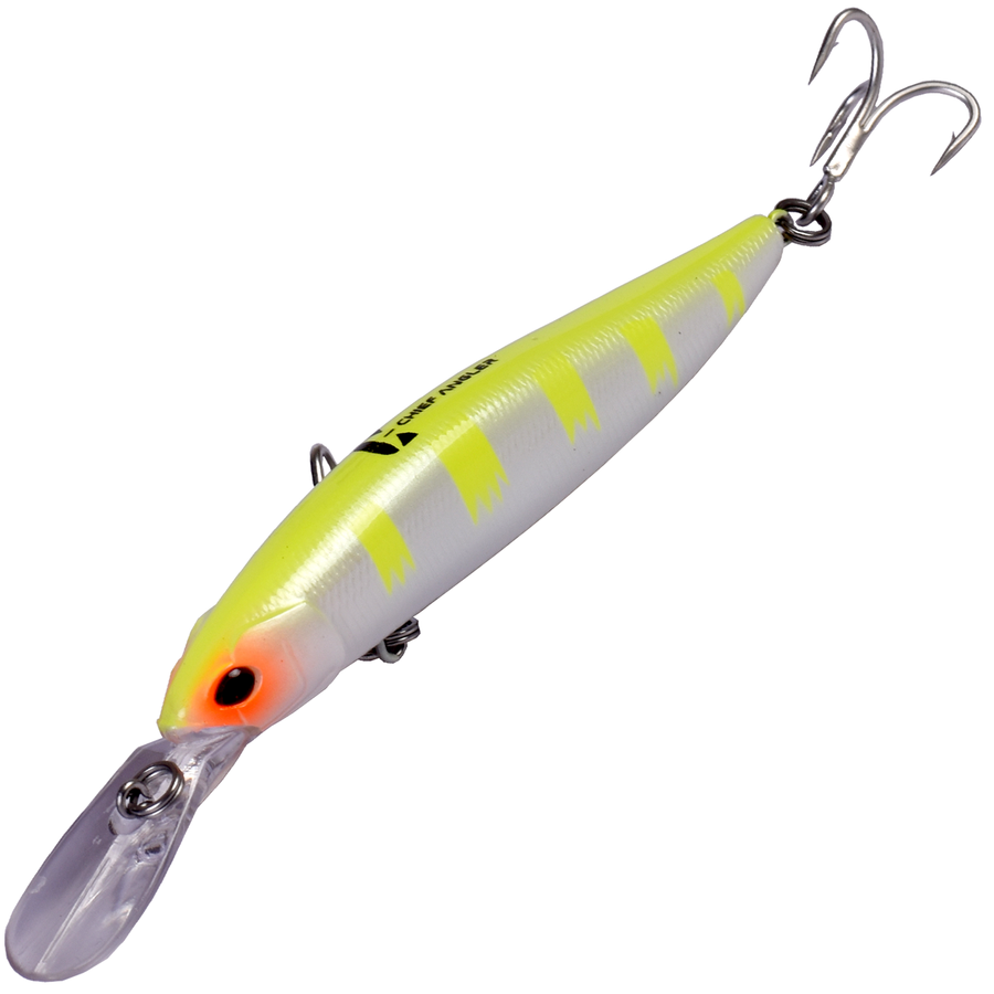 Chief Angler Huzza Jerkbait Suspending Lure 125mm 16g Chief Angler