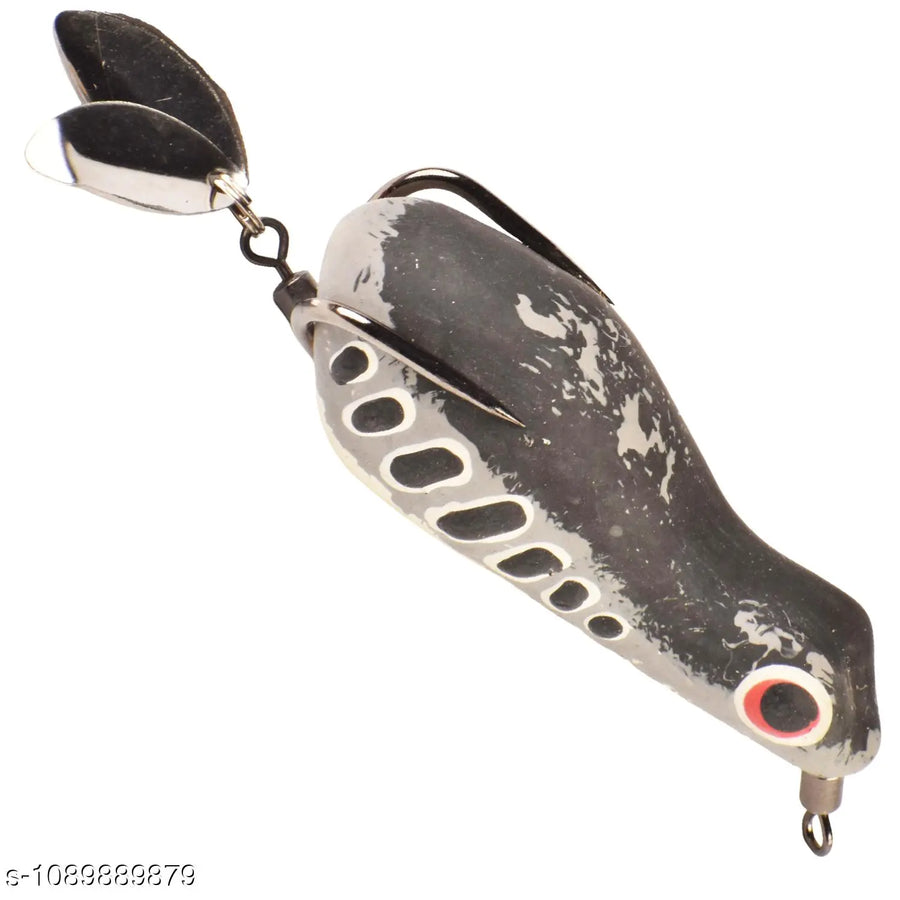 Chief Angler korol Hand-Made Red Frog L ure 6CM 9G–11G Weedless Topwater Bait for Snakehead & Murrel - Realistic Soft-Body Floating Natural Rubber Fishing L ure