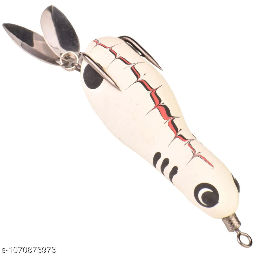 Chief Angler Peak Hand-Made Green Frog L ure 6CM 9G–11G Weedless Topwater Bait for Snakehead & Murrel - Realistic Soft-Body Floating Natural Rubber Fishing L ure