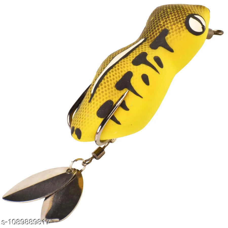 Chief Angler Regent Bleed Hand-Made Red Frog L ure 6.5CM 11G–13G Weedless Topwater Bait for Snakehead & Murrel - Realistic Soft-Body Floating Natural Rubber Fishing L ure