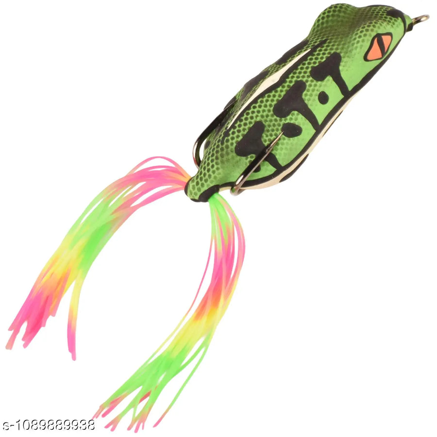 Chief Angler Master Hand-Made Red Frog L ure 6CM 8G–10G Weedless Topwater Bait for Snakehead & Murrel - Realistic Soft-Body Floating Natural Rubber Fishing L ure