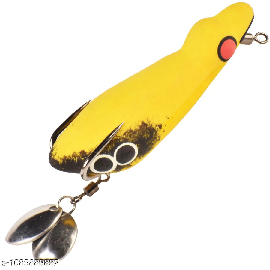 Chief Angler Caesar Hand-Made Red Frog L ure 6CM 11G–13G Weedless Topwater Bait for Snakehead & Murrel - Realistic Soft-Body Floating Natural Rubber Fishing L ure