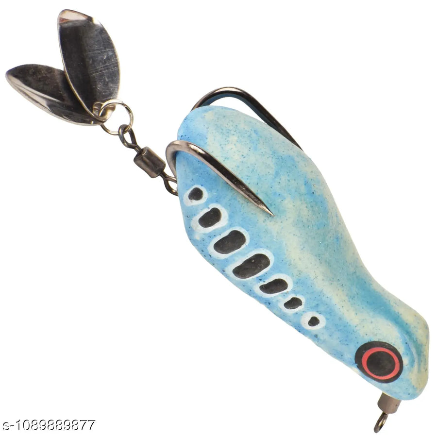 Chief Angler korol Hand-Made Red Frog L ure 6CM 9G–11G Weedless Topwater Bait for Snakehead & Murrel - Realistic Soft-Body Floating Natural Rubber Fishing L ure