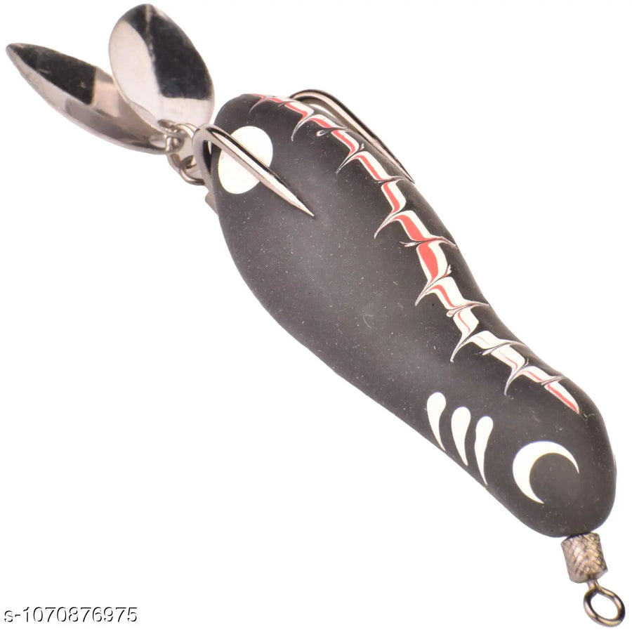 Chief Angler Peak Hand-Made Green Frog L ure 6CM 9G–11G Weedless Topwater Bait for Snakehead & Murrel - Realistic Soft-Body Floating Natural Rubber Fishing L ure