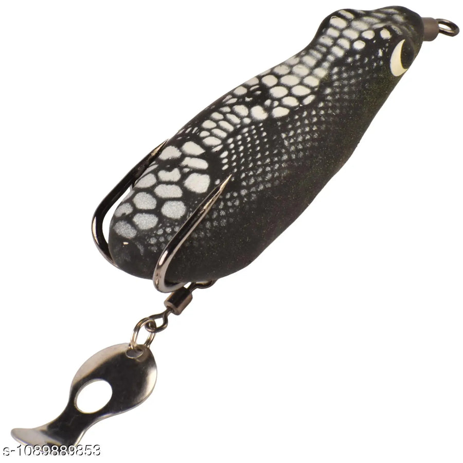 Chief Angler Majesty Hand-Made Red Frog L ure 6CM 11G–13G Weedless Topwater Bait for Snakehead & Murrel - Realistic Soft-Body Floating Natural Rubber Fishing L ure