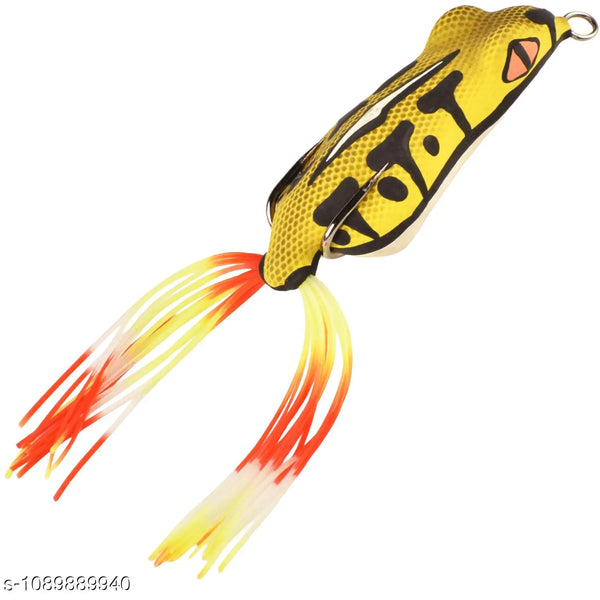 Chief Angler Master Hand-Made Red Frog L ure 6CM 8G–10G Weedless Topwater Bait for Snakehead & Murrel - Realistic Soft-Body Floating Natural Rubber Fishing L ure